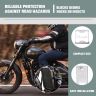 AllExtreme Euro J6 Radiator Grill Bike Radiator Grille Protector Motorcycle Accessory Shield Cover Heavy Duty Compatible With Jawa Perak (Silver)