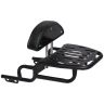 AllExtreme Euro J1 Backrest for Bike Luggage Carrier Back Support Pillion Adjustable Cushion Heavy Duty Black Bar Compatible With Jawa (Black)