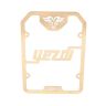 AllExtreme Euro J8 Radiator Grill Bike Radiator Grille Protector Motorcycle Accessory Shield Cover Heavy Duty Compatible With Yezdi (Golden)