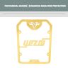 AllExtreme Euro J8 Radiator Grill Bike Radiator Grille Protector Motorcycle Accessory Shield Cover Heavy Duty Compatible With Yezdi (Golden)