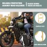 AllExtreme Euro J8 Radiator Grill Bike Radiator Grille Protector Motorcycle Accessory Shield Cover Heavy Duty Compatible With Yezdi (Golden)