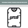AllExtreme Euro J10 Radiator Grill Bike Radiator Grille Protector Motorcycle Accessory Shield Cover Heavy Duty Compatible With Yezdi (Black)