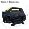 AllExtreme X-030723 High Pressure Car Washer 2200W Pump 220 Bar 12L/min Flow Rate Commercial Cleaning Machine for Cars Bikes Washing