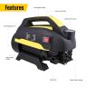 AllExtreme RT-2203 High Pressure Car Washer 2700W Pump 150 Bar 8.5L/min Flow Rate Commercial Cleaning Machine for Home Bikes Garden Washing