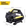 AllExtreme RT-2203 High Pressure Car Washer 2700W Pump 150 Bar 8.5L/min Flow Rate Commercial Cleaning Machine for Home Bikes Garden Washing