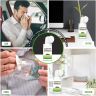 AllExtreme Portable Multi Purpose Tissues Cup Holder Cylinder Tissue Box Napkin Case 50 Pulls for car Home & Travel - (Pack of 5, 1 Canister -Including Tissues + 4 Refills)