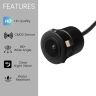 AllExtreme Car Reverse Parking Camera Auto Rear View Cam System Full HD Backup Assistance 180° Wide Viewing Angle with CMOS Sensor Clear NightVision & Water Resistance for All Cars