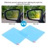 AllExtreme Car Mirror Anti-Fog Film Rainproof Rearview Water Drops Protective Sticker Rain Guard with Nano Coating Anti Glare Scratch Resistant for Sedan SUV Truck (165 X 140mm,Rectangle, 2 PCs)