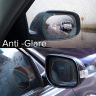 AllExtreme Car Mirror Anti-Fog Film Rainproof Rearview Water Drops Protective Sticker Rain Guard with Nano Coating Anti Glare Scratch Resistant for Sedan SUV Truck (135 X 95mm,Oval, 2 PCs)