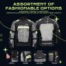 Allextreme BAZOOKA Unisex All weather Adult Motorcycle Riding Jacket with Impact Protection Back & Elbow Guard Reflective Stickers and Abrasion Resistance (XL, Black/Neon Green)