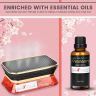 AllExtreme Treasure Car Perfume Diffuser with Essential Oil Dashboard Vent Liquid Clip Freshener Starter Kit- Sakura, Pack of 1
