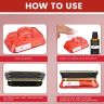 AllExtreme Treasure Car Perfume Diffuser with Essential Oil Dashboard Vent Liquid Clip Freshener Starter Kit- Rose, Pack of 1