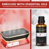 AllExtreme Treasure Car Perfume Diffuser with Essential Oil Dashboard Vent Liquid Clip Freshener Starter Kit- Rose, Pack of 1