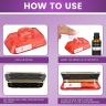 AllExtreme Treasure Car Perfume Diffuser with Essential Oil Dashboard Vent Liquid Clip Freshener Starter Kit- Violet, Pack of 1