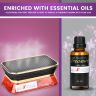 AllExtreme Treasure Car Perfume Diffuser with Essential Oil Dashboard Vent Liquid Clip Freshener Starter Kit- Violet, Pack of 1