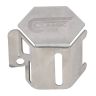 AllExtreme EXST05D Disk Brake Cover Bike Front Disc Fluid Oil Reservoir Stainless Steel Handle Tank Cap Custom Fit for Motorcycle Portable Sturdy Design (Silver)