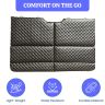 Allextreme S30 Non Inflatable Car Bed Mattress 2 in 1 Double-Sided Back Seat Foldable Sleeping Bed for Kids & Adults Travel Trips Camping Picnic Universal Fit
