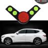 AllExtreme CAS-231 L Design Car Door Corner Guard Anti Scratch Shock-Absorbing Edge Protector with Sticker for All Cars(Set of 4, Multicolour)