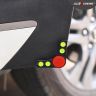 AllExtreme CAS-231 L Design Car Door Corner Guard Anti Scratch Shock-Absorbing Edge Protector with Sticker for All Cars(Set of 4, Multicolour)