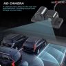 AllExtreme CW-08 170?Wide Angle Rear View Parking Sensor Kit 0.3m-2m Detection Distance IP67 Water Resistant Reverse Backup Radar System (Black)