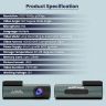 AllExtreme X5 Car Dash Camera 2MP FHD 1080P 140˚Wide Angle Night Vision Cam WiFi App Connectivity with Emergency Recording & Parking Monitoring Sensor Support UPTO 128GB Class 10 SD Card