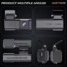 AllExtreme X17 Car Dash Cam Front & Rear 2K+1080P 140° Wide Angle Lens Dual Inside Driving Camera G-Sensor Loop Video Recorder