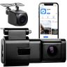 AllExtreme X17 Car Dash Cam Front & Rear 2K+1080P 140° Wide Angle Lens Dual Inside Driving Camera G-Sensor Loop Video Recorder