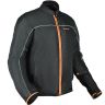 Allextreme AVIANT AIR Bike Riding Jacket CE Level 2 Certified Armour Protector Elbows Shoulders Protection Mesh Fabric Motorcycle Rider Gear for Bikers (M, Black & Orange)