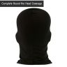 Allextreme Full Face Mask Anti Pollution Sun Protection Warmer Riding Balaclava with Air Filter Mesh for Biking Cycling (Black & Red)