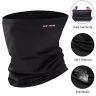 Allextreme Headwear Bandana For Men And Women Super Soft & Breathable (Black)