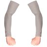 Allextreme Arm Sleeves for Men & Women Hand UV Protection Cover for Basketball Cricket Biking and Outdoor Use - (Gray, Pair of 1)