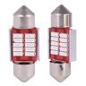 Allextreme T10 LED Universal Car Interior Super Bright Roof Light Reading Dome Bulb Lamp with Festoon Holder (5W, White, 2 Pc)