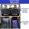Allextreme S32 Non Inflatable Car Bed Mattress Double-Sided Back Seat Foldable Sleeping Bed for Kids & Adults Travel Trips Camping Picnic Universal Fit - (Purple)