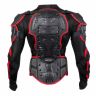 AllExtreme ARBA002 Full Body Armor Jacket Spine Chest Protection Gear Motocross Protector for Motorcycling Biking Riding - (Red, Size - XXXL)