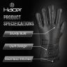 Allextreme Winter Riding Gloves Synthetic Leather Full Finger Warm Mittens for Motorbike Racing Biking Climbing Cold Weather Protection