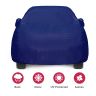 Allextreme PU9002 100% Waterproof Car Body Cover Compatible for Tata Punch 3 Layers UV & Rain Protection Triple Stitched Full Bottom Elastic Grip with Mirror Pockets (Tiebond Blue)