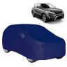 Allextreme MBG9002 100% Waterproof Car Body Cover Compatible for Maruti Suzuki Vitara Brezza 3 Layers UV & Rain Protection Triple Stitched Full Bottom Elastic Grip with Mirror Pockets (Tiebond Blue)