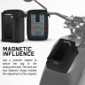 Allextreme Magnetic Tank Bag with Multi-Pocket Storage Compartments and Rain Cover Universal Fit Biking Accessory for All Motorcycles – (2.5Ltr, Black, 1 Pc)