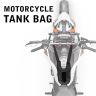 Allextreme Universal Bike Tank Bag Pouch (Non Magnetic) with Water Proof Rain Cover & Straps to use as Sling Pouch Bike Riding Accessory for All Motorcycles (2.5Ltr, Black, 1 Pc)
