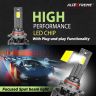 AllExtreme 9005/9012 350W LED Headlight Bulb for Cars IP68 Water-Resistant Super Bright 6000K/35000LM Conversion Kit with 3 Copper Tube Heat Conduction System (1 Year Warranty, Set of 2)