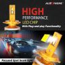 AllExtreme H4/H19 400W LED Headlamp 12V Foglights Conversion Kit for Cars IP68 Water-Resistant with 4 Copper Tubes & One Year Warranty (6000K/40000LM, Set of 2)