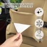 Allextreme Tissue Paper Napkin Holder Wipes Case Dispenser Bag Luxury PU Leather Back Seat Tissue Holder for Car Travel Home Office (Beige, Pack of 1)