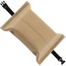 Allextreme Tissue Paper Napkin Holder Wipes Case Dispenser Bag Luxury PU Leather Back Seat Tissue Holder for Car Travel Home Office (Beige, Pack of 1)