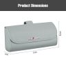 Allextreme Unisex Portable Magnetic Hard Shell Organizer Box Storage Pouch Protective Travel Spectacle Holder Specs Case Goggles Cover for Eyewear and Sunglasses (EX-SH02)