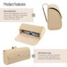Allextreme Unisex Portable Magnetic Hard Shell Organizer Box Storage Pouch Protective Travel Spectacle Holder Specs Case Goggles Cover for Eyewear and Sunglasses (EX-SH01)