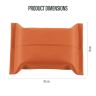 Allextreme Tissue Paper Napkin Holder Wipes Case Dispenser Bag Luxury PU Leather Back Seat Tissue Holder for Car Travel Home Office (Brown, Pack of 1)