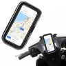 AllExtreme 7 Inch Mobile Phone Holder Water Resistant Bike Scooty Motorcycle Pouch Anti Shake Stable Mount with Firm Grip Secure Hold for Maps & GPS Navigation (Pack of 1)