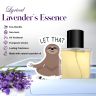 Allextreme Hanging Car Perfume Spray with Card Scent - Lyrical Lavender Fragrance 600 Sprays for 90 days Air Freshener Interior Diffuser Car-Accessories Essential Oil Aroma (Set of 1, 50ml)