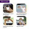 Allextreme Hanging Car Perfume Spray with Card Scent - Majestic Musk Fragrance 600 Sprays for 90 days Air Freshener Interior Diffuser Car-Accessories Essential Oil Aroma (Set of 1, 50ml)