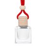 Allextreme Hanging Car Perfume Pods Diffuser Scent - Rare Rose Fragrance for 45 Days Interior Car-Accessories Air Freshener with Essential Oil Aroma (Set of 1, 10 ml)